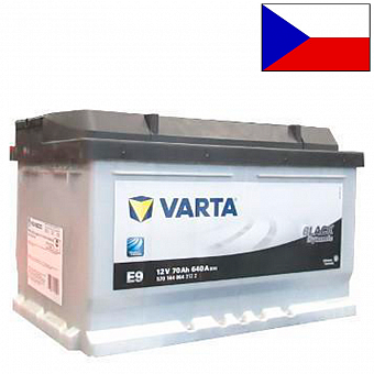 ���� ������������ VARTA Black Dynamic 6CT 70Ah R+ 640A EN 278x175x175 ��. ��. (570 144 064)